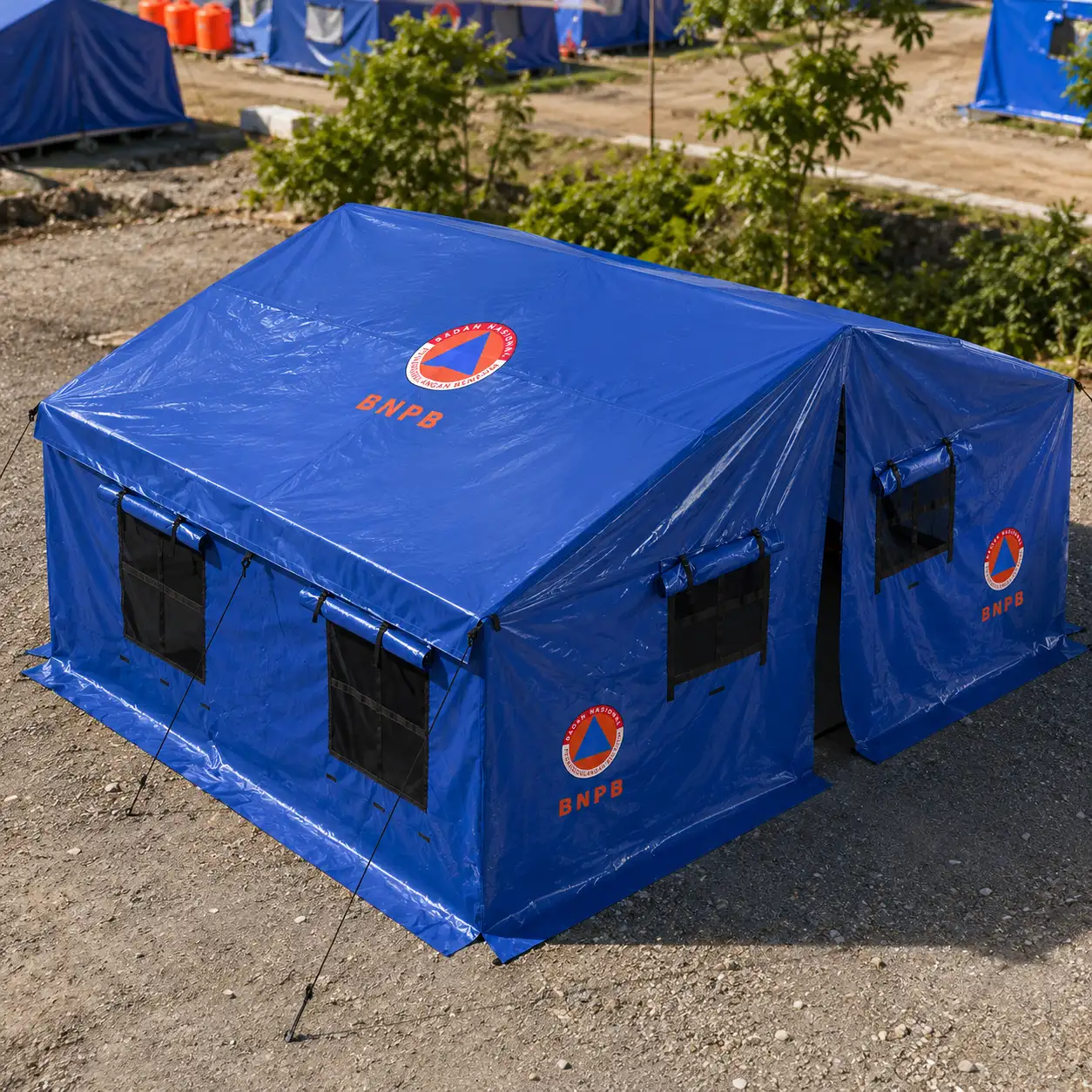 Tenda Keluarga Outdoor Custom Logo Instansi