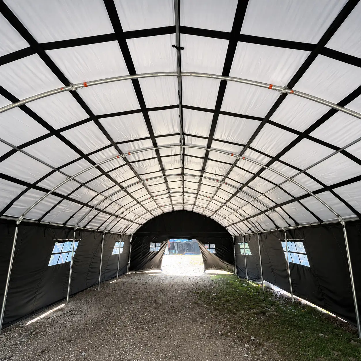 Tenda Pengungsi/Lorong Custom Logo Instansi